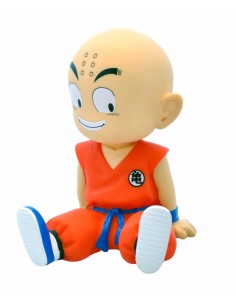 Figura hucha plastoy dragon ball krilin sentado