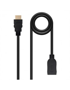Cable hdmi 2.0 nanocable 1m - macho - hembra
