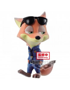 Figura banpresto disney fluffy puffy nick & judy police custome nick