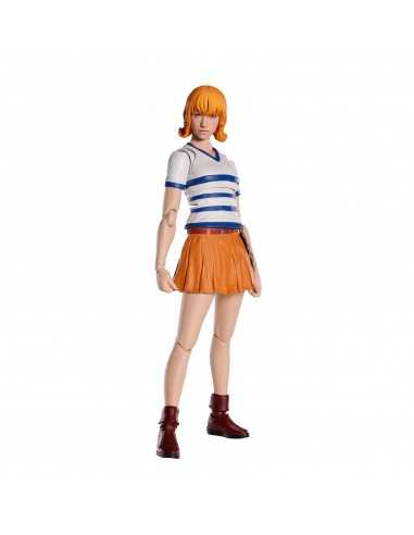 Figura tamashii nations one piece netflix series nami fig. 15 cm sh figuarts