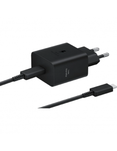 Cargador samsung usb - c 45w negro con cable ep - t4511xbegeu