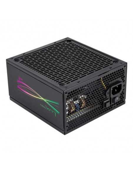 Fuente alimentacion aerocool lux pro rgb gaming atx 550w