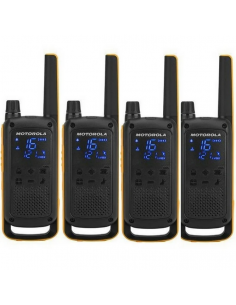 Walkie talkie motorial t82 extreme pack 4unidades hasta 10km