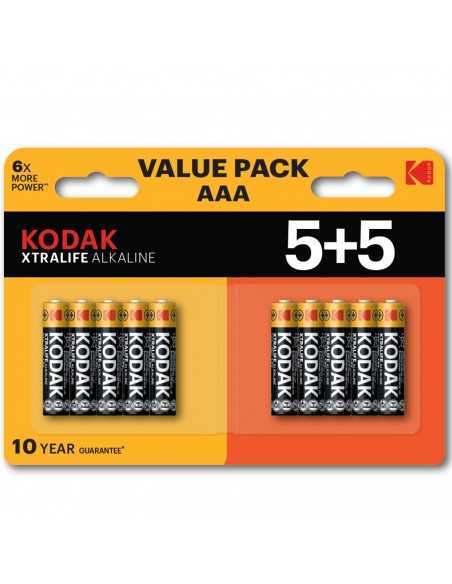 Blister pilas kodak alcalina xtralife aaa lr3 - blister 5+5