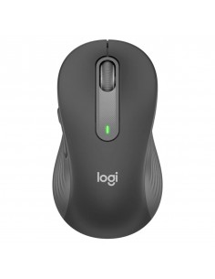 Mouse raton logitech m650 for business grande wireless inalambrico grafito