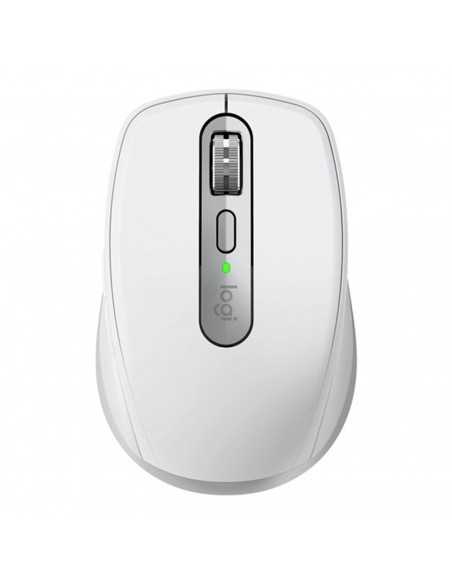 Mouse raton logitech mx anywhere 3s wireless inalambrico bluetooth gris palido