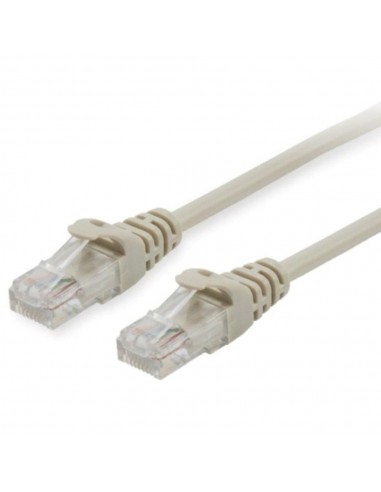 Cable de red equip latiguillo rj45 u - utp cat6a 15m gris