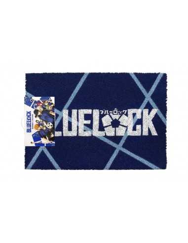 Felpudo 60x40 cm logo blue lock