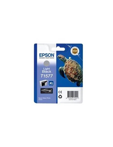 Cartucho tinta epson t157740 gris para epson photo r3000 - c13t15774010 - tortuga
