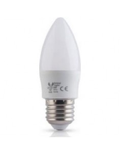 Bombilla led kodak vela c37 - e27 - 480lm - calido 3000k - 6w - 40w - no regulable