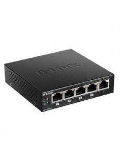Switch 5 puertos 10 - 100 - 100 poe 60w d - link
