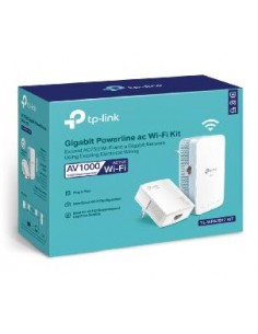 Kit de adaptadores powerline ac tp - link tl - wpa7517 kit dual band