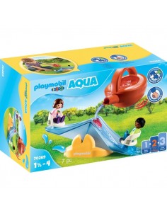 Playmobil aqua 1.2.3 balancin acuatico con regadera