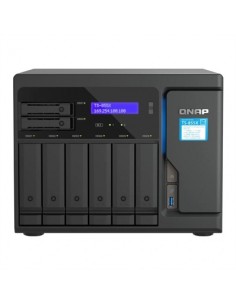 Servidor nas qnap ts - 855x - 8g nas 6+2 bay 2x2.5gbe 4xusb