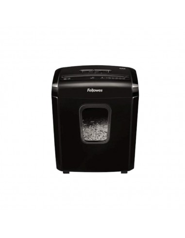 Destructora de papel fellowes 6m negra minicorte 4x12mm