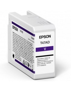 Cartucho tinta epson t47ad violeta