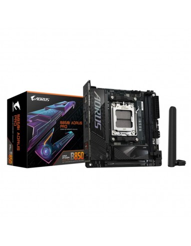 Placa base gigabyte b850i aorus pro m - itx - 4x ddr5 - 4x sata3 am5