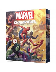 Juego de mesa asmodee marvel champions: el juego de cartas pegi 14
