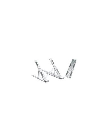 Soporte de mesa plegable de viaje ewent ew1266 para ordenador portatil 10 - 15.6 pulgadas aleacion de aluminio