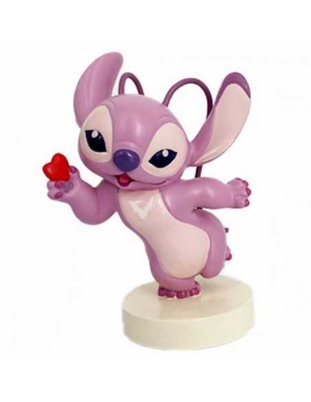 Figura enesco disney lilo & stitch - angel con corazon