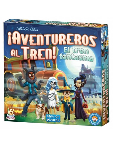 Juego de mesa Â¡aventureros al tren! el tren fantasma pegi 6