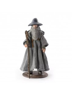 Figura the noble collection bendyfigs el seÃ±or de los anillos gandalf