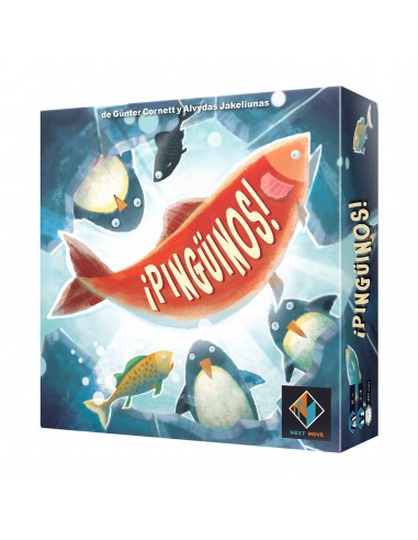 Juego de mesa Â¡pingÃ¼inos! edad recomendada 8 aÃ±os