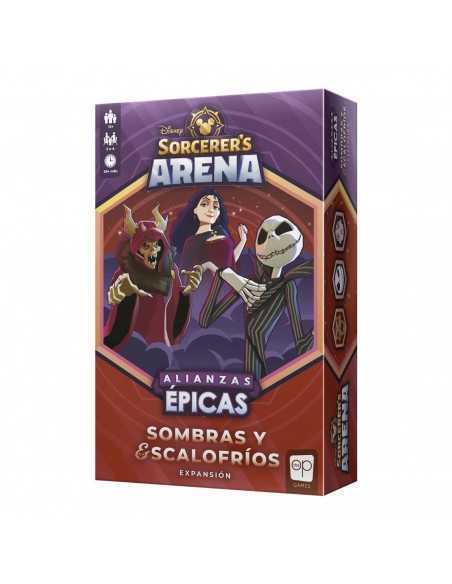 Juego de mesa disney sorcerer arena sombras y escalofrios expansion edad recomendada 13 aÃ±os