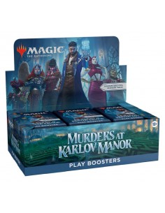 Caja de sobres magic the gathering play booster murders at karlov manor inglÃ©s