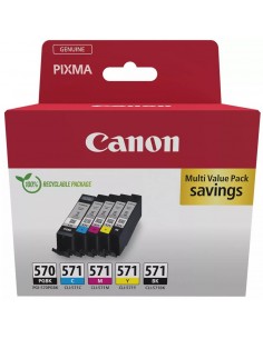 Multipack canon pgi - 570 + cli - 571 pgbk - bk - c - m - y