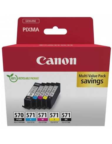 Multipack canon pgi - 570 + cli - 571 pgbk - bk - c - m - y