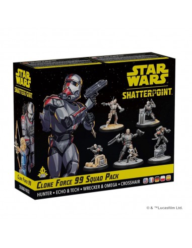 Juego de mesa clone force 99 squad pack edad recomendada 14 aÃ±os