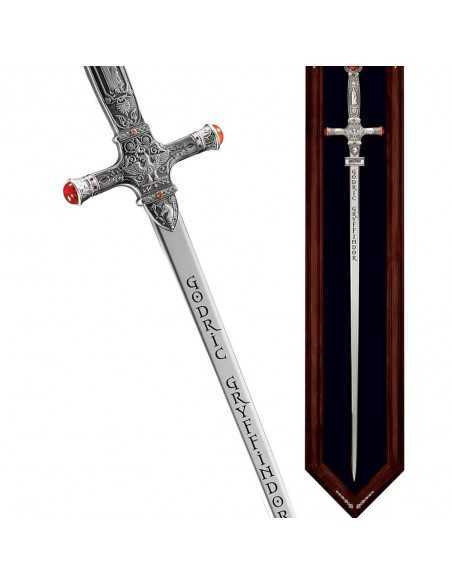 RÃ©plica the noble collection harry potter espada godric gryffindor