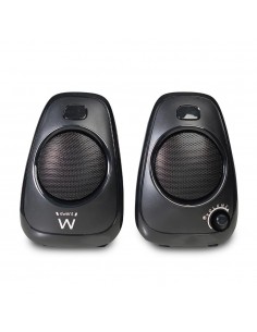 Altavoces ewent 2.0 ew3527 negro