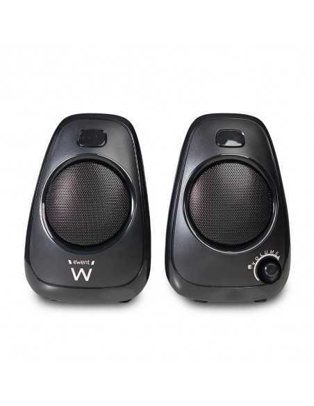 Altavoces ewent 2.0 ew3527 negro