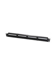 Patch panel wp 1u utp cat 5e - 24 puertos