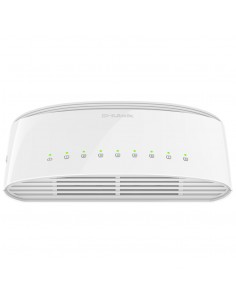 Switch d - link 8 ptos 10 - 100 - 1000 no gestionable