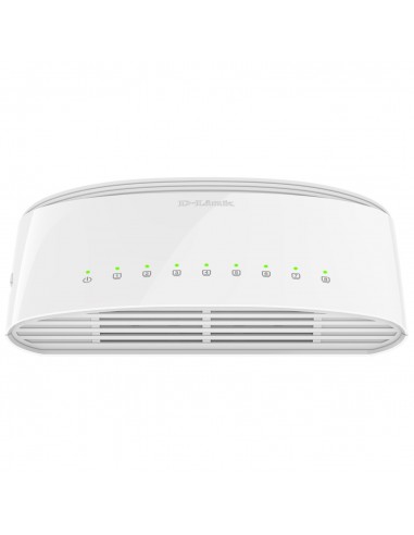 Switch d - link 8 ptos 10 - 100 - 1000 no gestionable