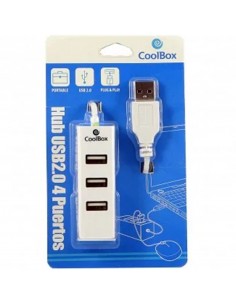 Hub coolbox 4 puertos usb 2.0