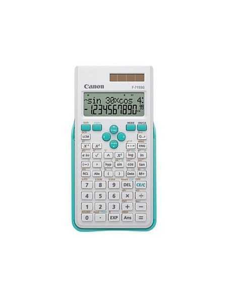 Calculadora canon cientifica f - 715sg dbl blanca - azul