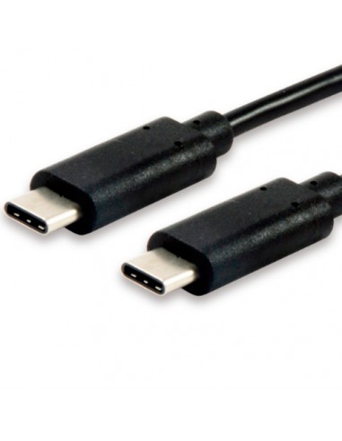 Cable usb tipo c macho a usb tipo c macho 1m