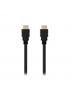 Cable hdmi 2.0 premium tipo a a hdmi tipo a nanocable 3m - macho - macho - alta velocidad - 4k - 18gbps - negro