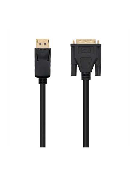 Cable displayport a dvi nanocable 2m negro - macho - macho