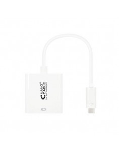 Conversor usb tipo c a hdmi nanocable 4k 15cm - macho - hembra