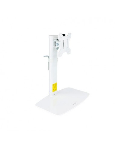 Soporte de mesa tv tooq 17 - 27 pulgadas blanco