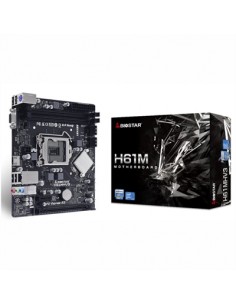 Placa base biostar h61mhv3 m - atx - 2x ddr3 - lga 1155