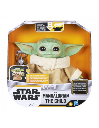 Star wars baby yoda animatrónico