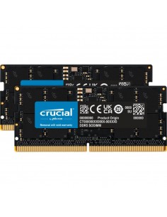 Memoria ram ddr5 32gb 2x16gb crucial - sodimm - 5600 mhz - pc5 44800 - cl46