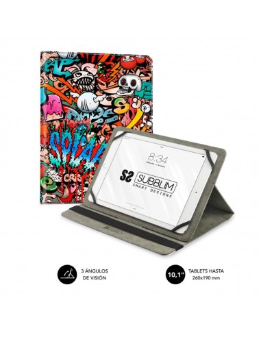 Funda subblim trendy case para tablet 10.1 pulgadas graffiti