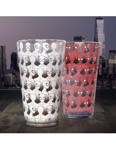 Vaso con cambio de color paladone spider - man 400 ml